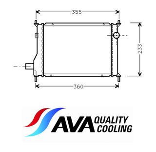 Radiador ROVER Mini 1300 92-00