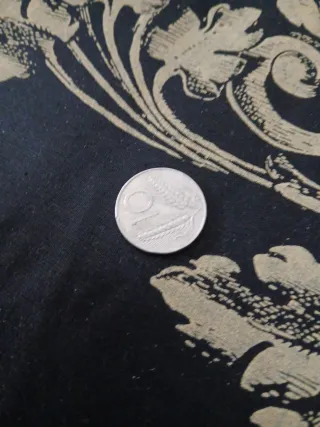 Moneta con spighe di grano