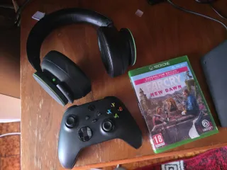 Xbox Series X +auricular microsoft