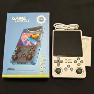 Consola R36S Plus Blanca 128Gb