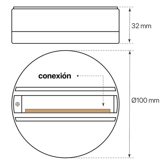URGE - Foco LED i-TEC TRACK.12 30W 3000K Negro