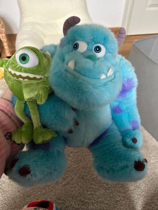 Peluche Sulley y Mike Monsters Inc.