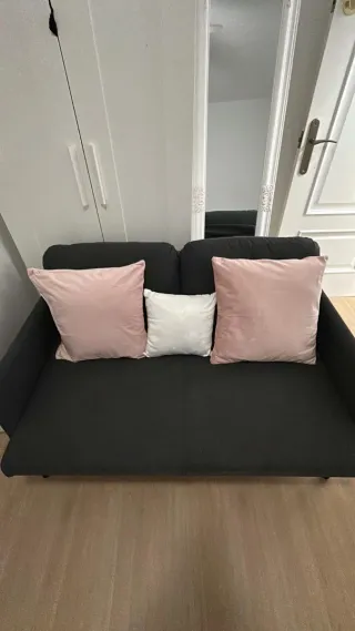 Sofá gris, para recoger en Alcalá de Henares