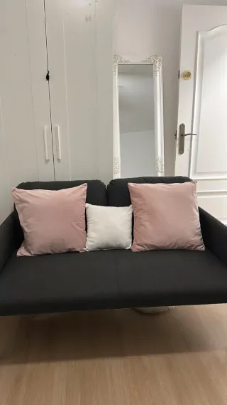 Sofá gris, para recoger en Alcalá de Henares