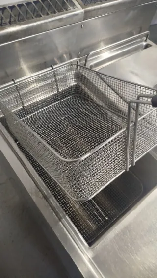 Freidora Doble Gas Industrial Fritop