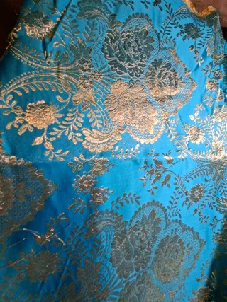 Tela brocado hilo dorado 52x69cm