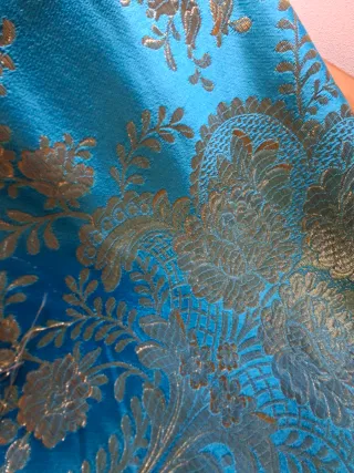 Tela brocado hilo dorado 52x69cm