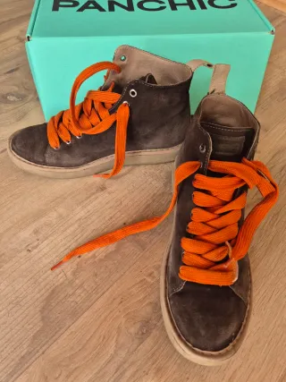 Panchic Scarpe Camoscio Marroni Arancioni 41