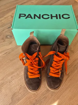 Panchic Scarpe Camoscio Marroni Arancioni 41