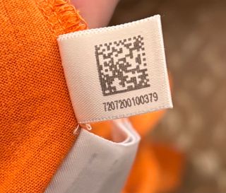 Camiseta Adidas manga larga naranja