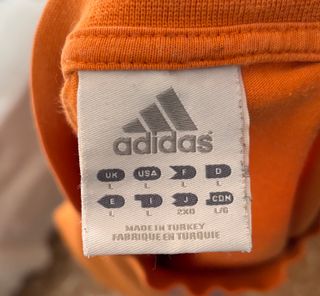 Camiseta Adidas manga larga naranja