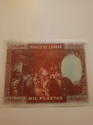Billete 1000 Pesetas España 1928