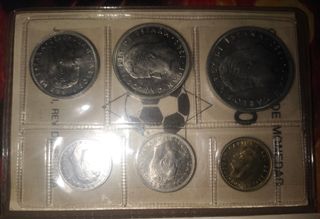 Lote 6 Monedas España deñ año 1982 NUEVAS