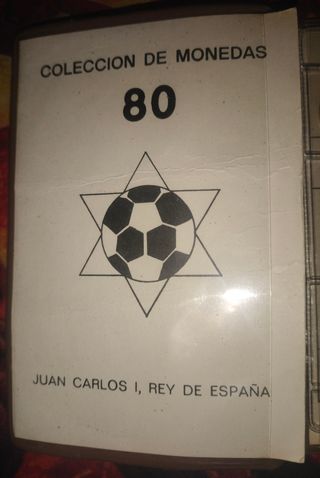 Lote 6 Monedas España deñ año 1982 NUEVAS