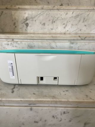 Impresora HP Verde y Blanca