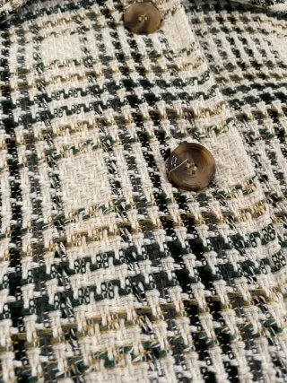 Giacca tweed Made in Italy - Taglia S