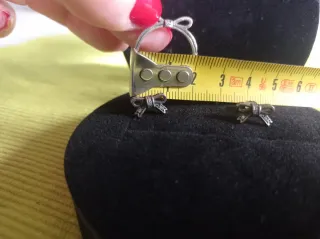 Conjunto Anillo y Pendientes Plata 925