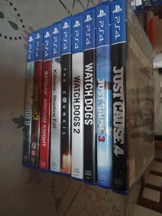 Lote 9 Juegos PS4 (PlayStation 4)