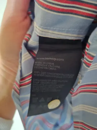 Camicia Tommy Hilfiger manica corta L