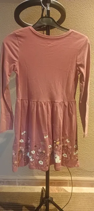 Vestido niña C&A unicornios y flores