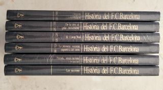 HISTÒRIA DEL F.C. BARCELONA. 6 volums