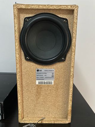 Equipo de música LG negro