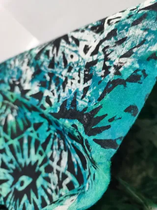 Bolso de tela estampado