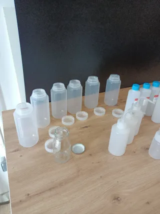 Botes de laboratorio plástico