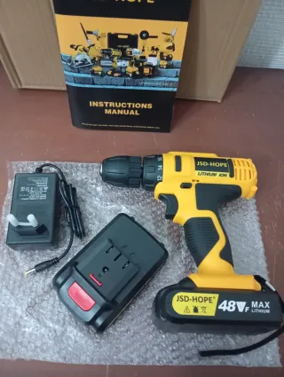 TALADRO ATORNILLADOR 2 BATERÍAS.