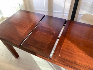 Mesa comedor Banak extensible madera maciza