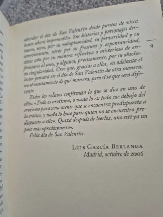 Cuentos eroticos de San Valentín