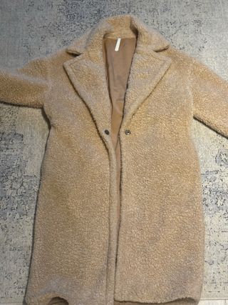 Cappotto Teddy Imperial Beige Taglia Unica/