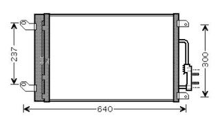 Condensador LANCIA Lybra (todos) 02-05