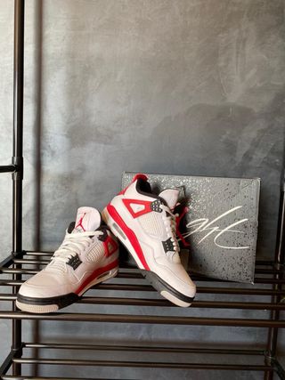 Jordan 4 Retro Fire Red Tg 41