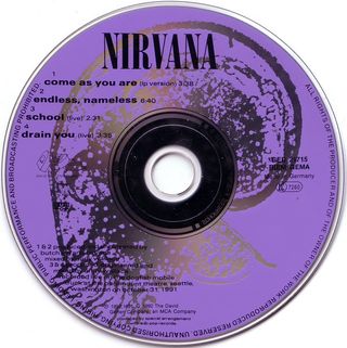 Nirvana - Come As You Are CD Single