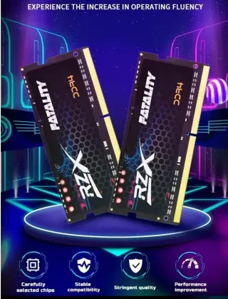 Memória RAM RZX Fatality DDR4 32GB 3200MHz