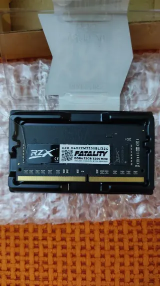 Memória RAM RZX Fatality DDR4 32GB 3200MHz