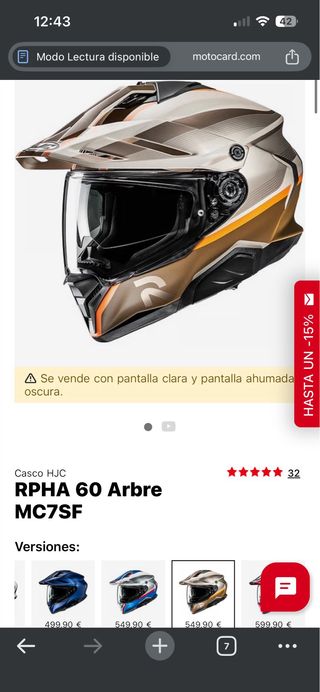 Casco HJC RPHA 60