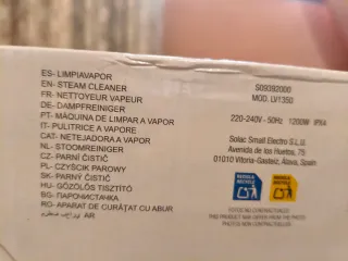 Vaporeta Solac Steam Jet Detergente