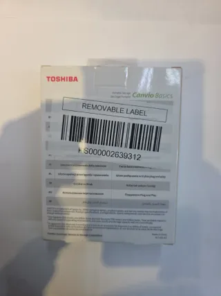 Toshiba Canvio Basics 1TB Hard Disk