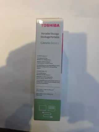 Toshiba Canvio Basics 1TB Hard Disk