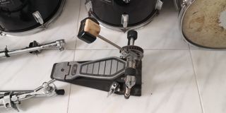 Batería Ludwig Accent + Pedal Pearl + soportes