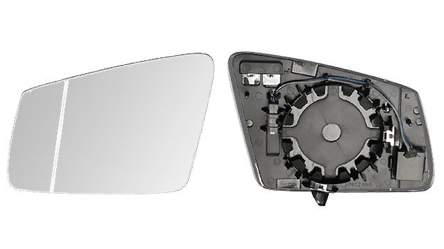 Cristal+Base Asférico Térmico Con Side Assist 4 Pines Derecho Para Mercedes