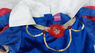 Vestito Principessa Disney Bambina 7-8 Biancaneve