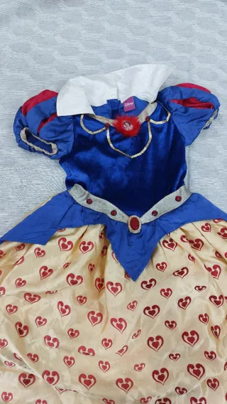 Vestito Principessa Disney Bambina 7-8 Biancaneve