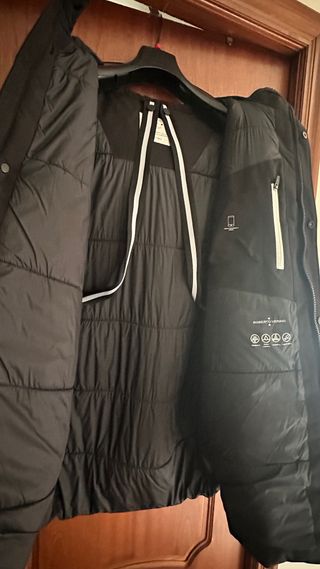 Cazadora/Parka Hombre Roberto Verino Negra