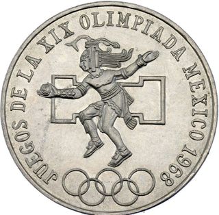 🇲🇽 México 20 Monedas 25 Pesos Olimpiada 1968