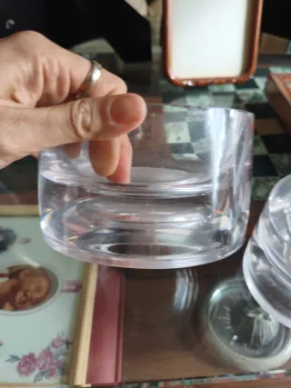 Conjunto 2 Ceniceros Cristal