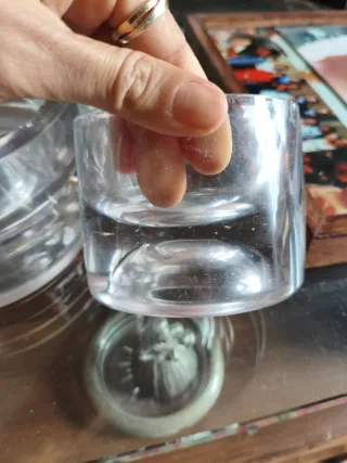 Conjunto 2 Ceniceros Cristal