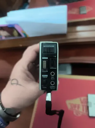 Grabadora Microcassette Philips Plata